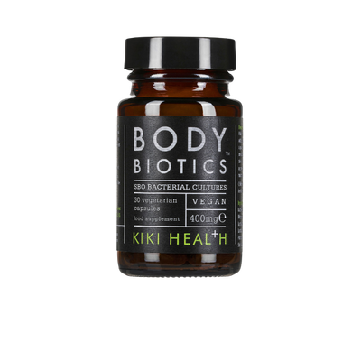 KIKI Health BODY BIOTICS bioaktyvūs probiotikai su prebiotikais, 30 vegkapsulių