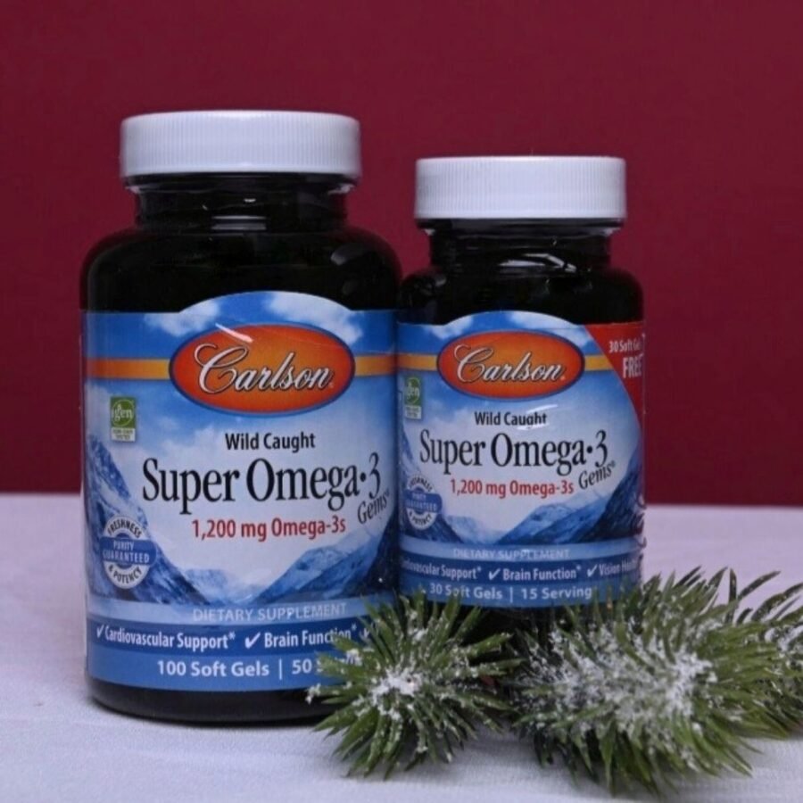 Carlson Norvēģijas zivju eļļa omega3